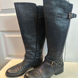 Naturalizer Navy Blue Tall Boots